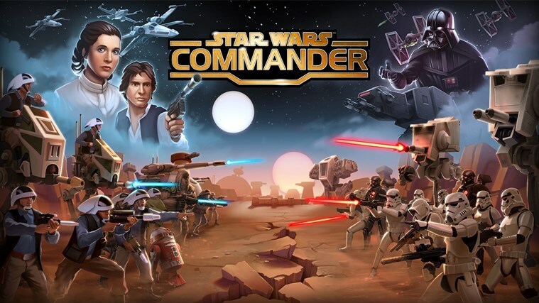 A Star Wars: Commander az egyik legjobb játék, amelyet kipróbálhat a Windows táblagépén