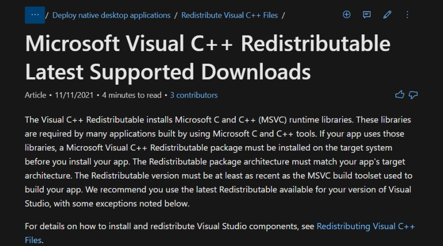 C++-Download-Seite