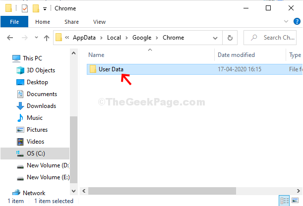 Data Pengguna Folder Chrome Klik Dua Kali