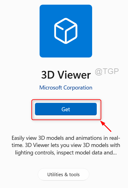 احصل على برنامج 3dviewer Microsoft Store Win11 دقيقة