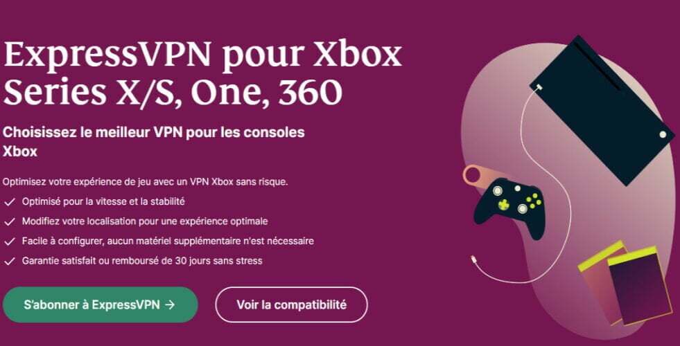 Коментуйте інсталятор VPN на Xbox Série S і Lequel Choisir