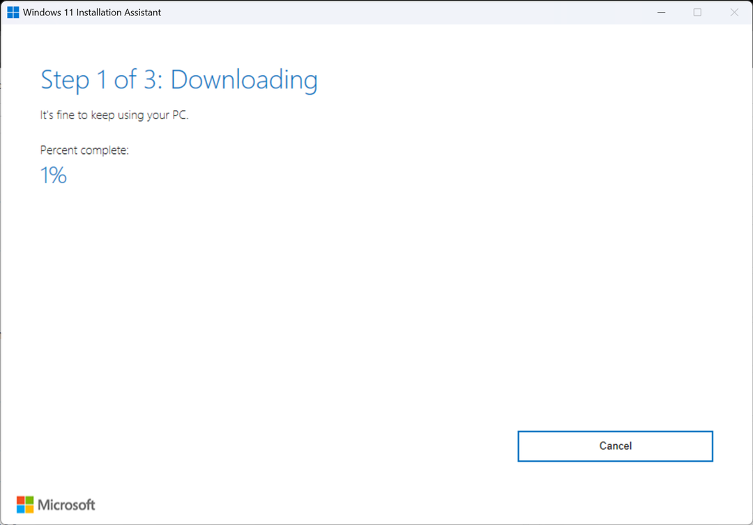 assistent Windows 11 parandamiseks 23h2 ei kuvata