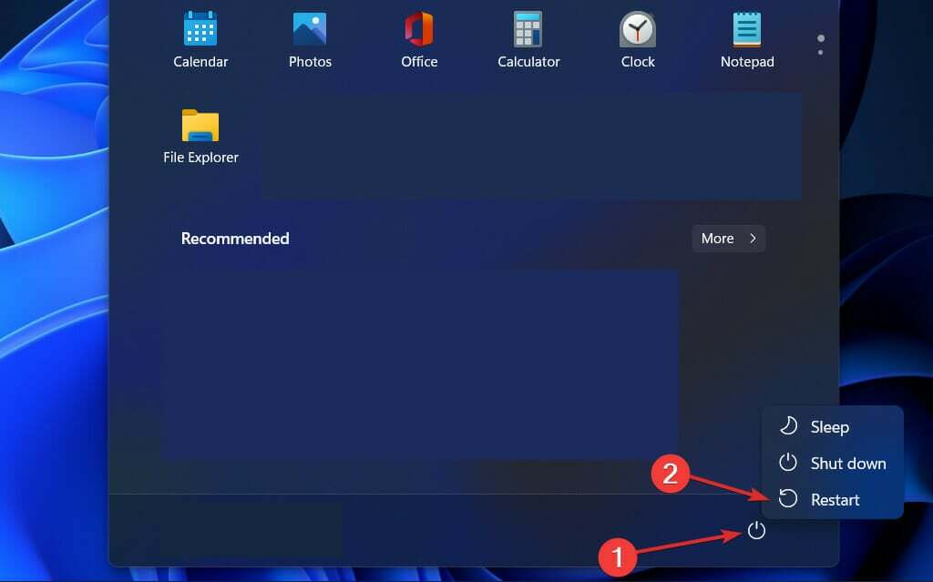Кнопка перезапуску vmmem Windows 11 з високим рівнем пам'яті
