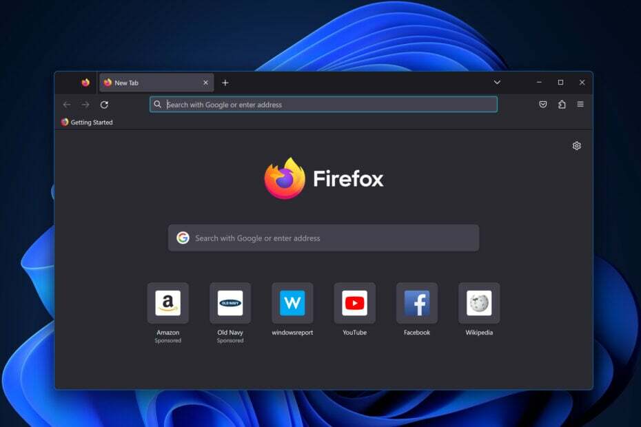 seguimiento de URL de Firefox