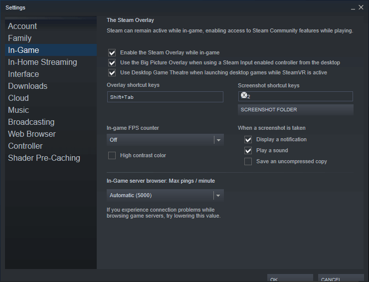 Steam Overlay Steam devine offline atunci când încep un joc
