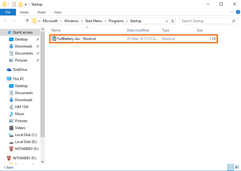 Como obter notificação de bateria totalmente carregada no Windows 10