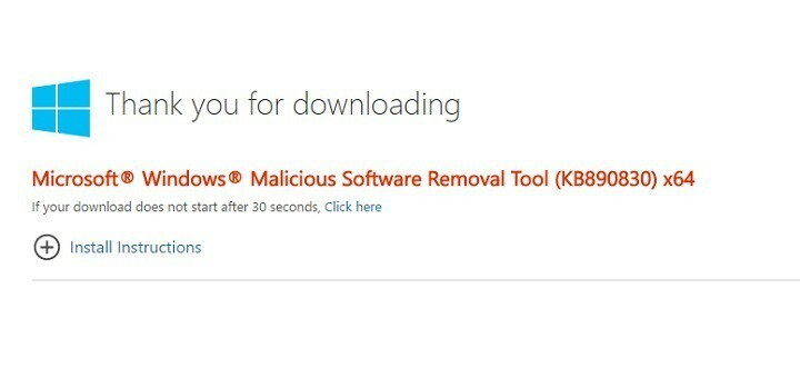 KB890830 oppdaterer verktøyet for fjerning av skadelig programvare for jubileumsoppdatering