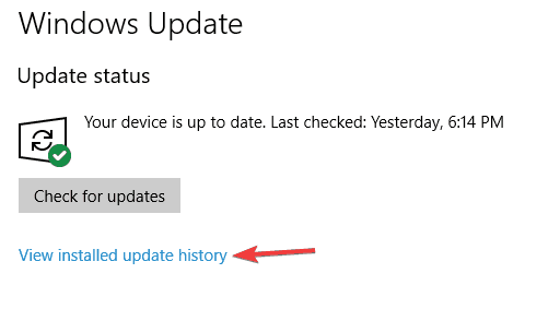 controllo degli aggiornamenti di Windows