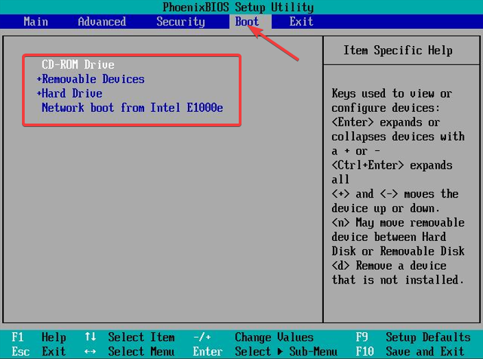 Įkrovos tvarka – kaip paleisti tiesiai į komandų eilutę sistemoje „Windows 11“.