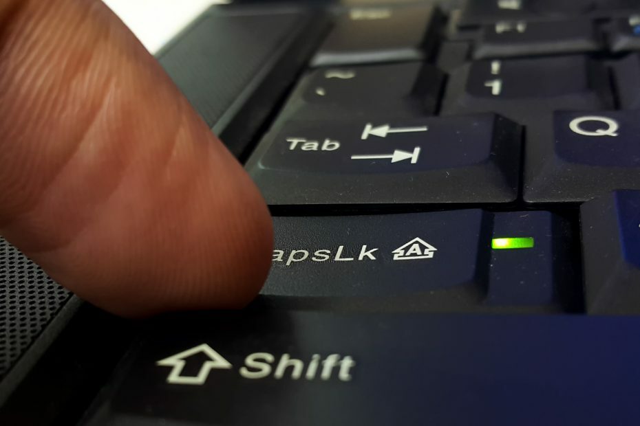 ВИПРАВЛЕННЯ: Клавіші Caps Lock та Num Lock застрягли в Windows 10