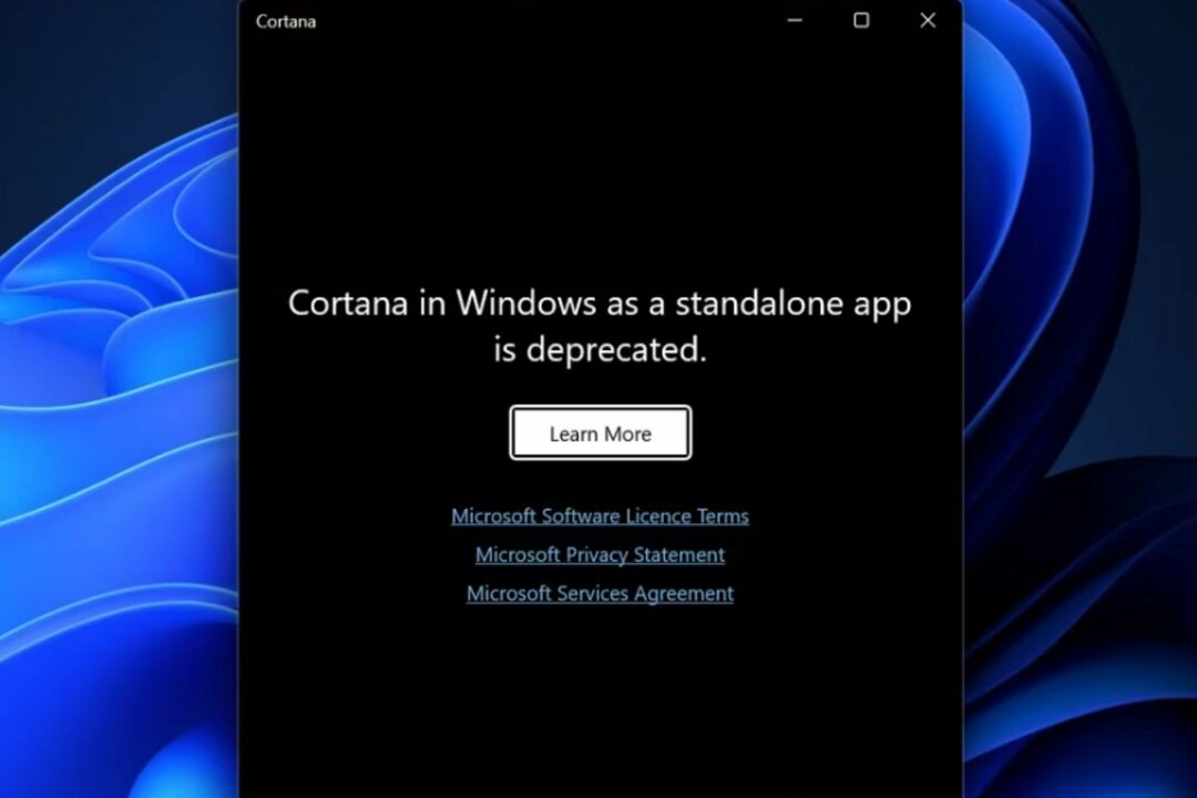 Verabschieden Sie sich von Cortana in Windows 11; Das Tool ist veraltet