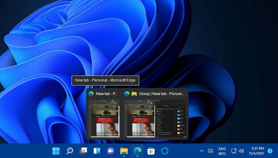 Eine Gruppen-Thumbnail-Vorschau beste Windows 11 Tipps und Tricks