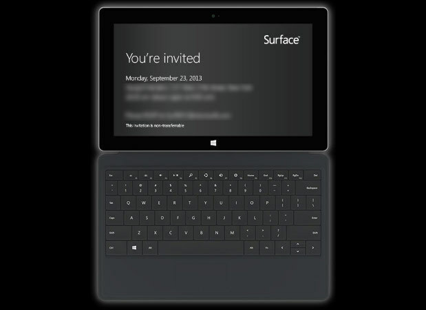 라이브 Microsoft의 Surface 2 출시 이벤트를 볼 수있는 곳 [업데이트 됨]