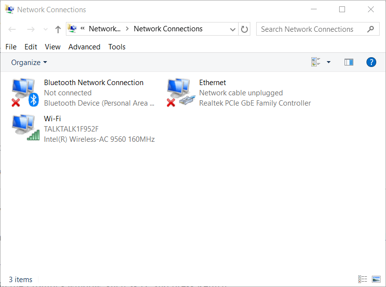 Das Netzwerkverbindungs-Applet Windows 10 Aktivierungsfehler 0xc03f6506