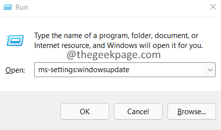 Windows opdatering