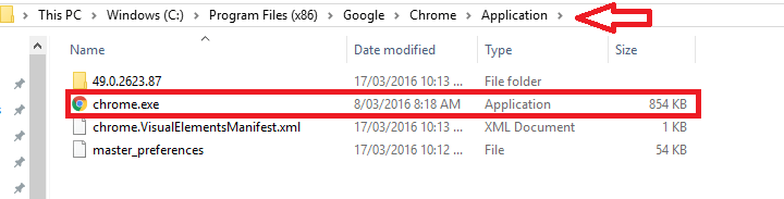 Klassis Google Chrome registreerimata vea parandamine