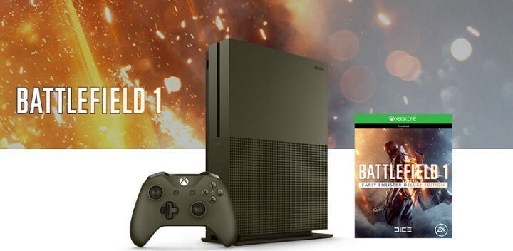ทีวี 4K ของ Samsung และ Xbox One S 1TB พร้อมชุด Battlefield 1 ในราคา $499