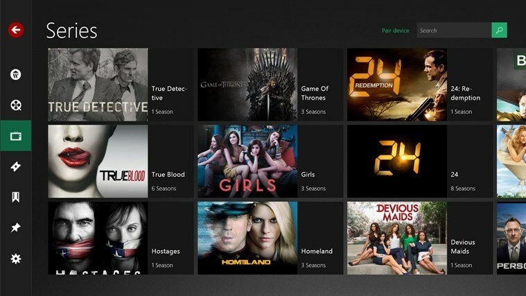 แอพ wuaki.tv สำหรับ windows 8