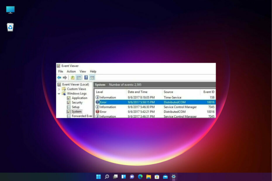 Windows 1011 DistributedCOM 10016 vea parandamine