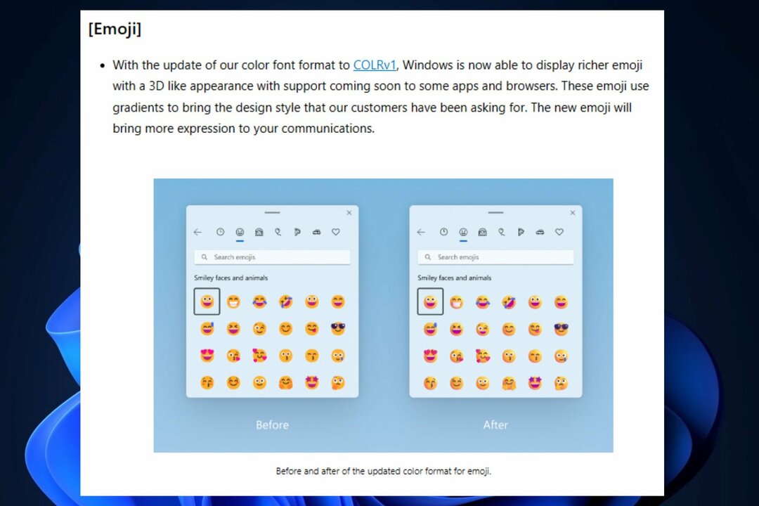 Windows 11-Flaggen-Emojis