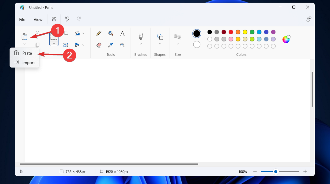 Paint-Paste So erstellen Sie einen Screenshot auf dem HP Envy x360