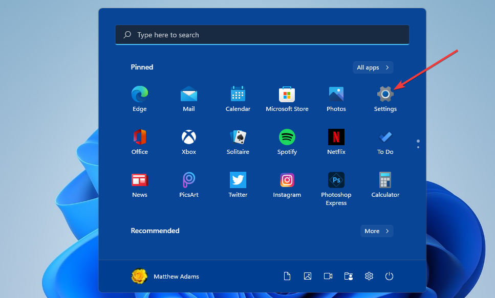 Сенсорный экран закрепленного приложения «Настройки» Windows 11 не работает