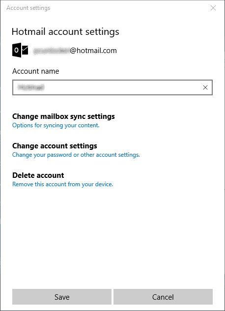 Oplossing: e-mailfout 0x8500201d op Windows 10