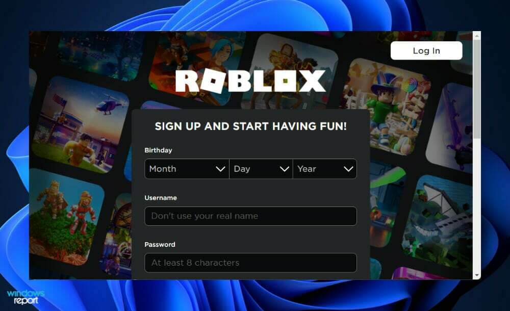Roblox-Seite Roblox-Einstellungen werden nicht gespeichert