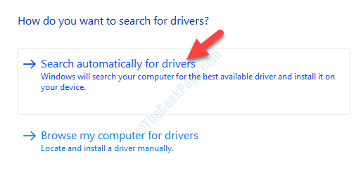 Atualizar pesquisa de driver automaticamente para software de driver atualizado