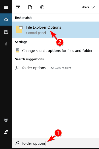파일 탐색기에서 Windows 10을 마우스 오른쪽 버튼으로 클릭