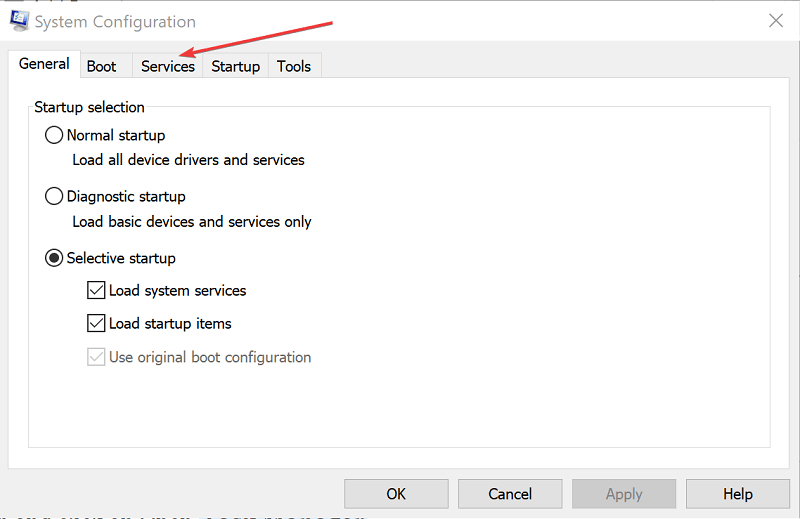 Виконайте чисте завантаження ПК, щоб виділити додаток, який може спричинити збій інструменту для збою Windows 10
