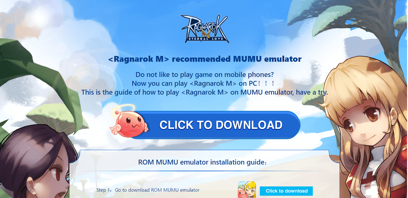 Mumu emulator - โปรแกรมจำลอง ragnarok