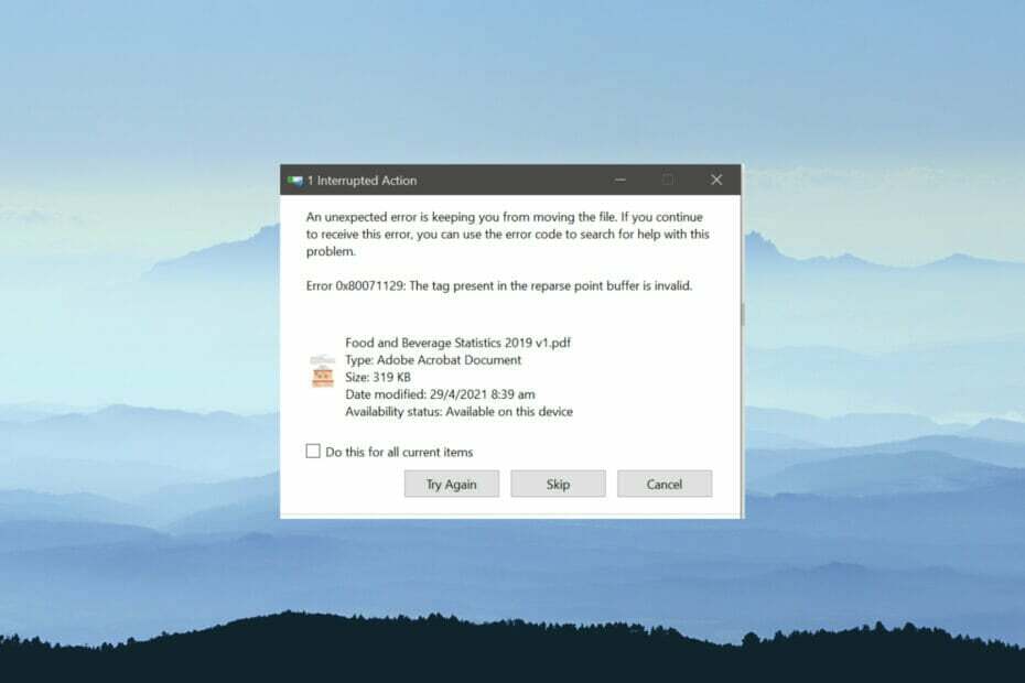 OneDrive Hatası 0x80071129 için 3 Hızlı Düzeltme