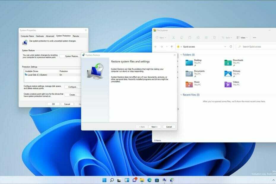 bod obnovení systému Windows 11