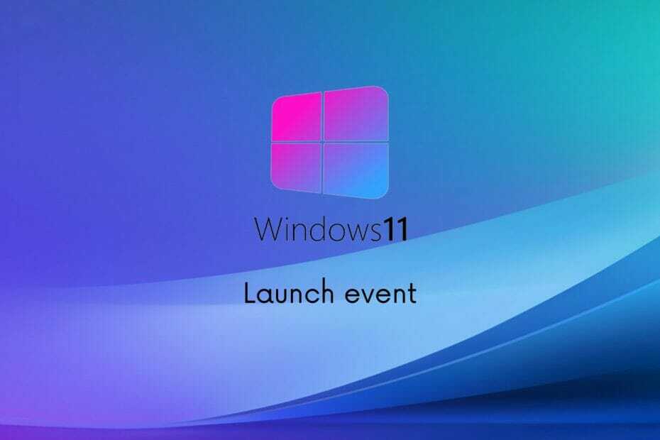 событие запуска Windows 11