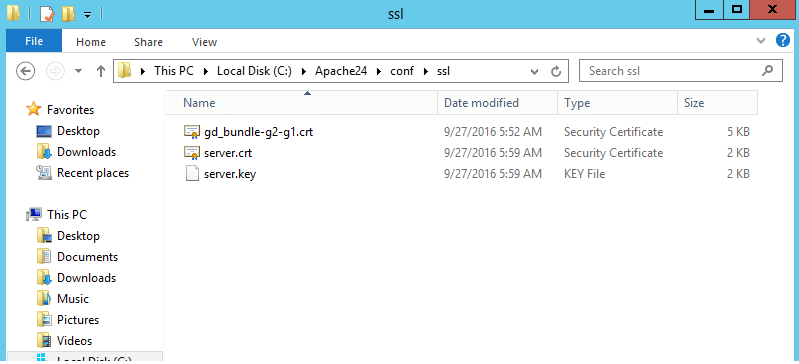 Pašparakstīts OpenSSL sertifikāts