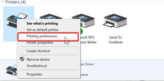 La impresora Epson no imprime