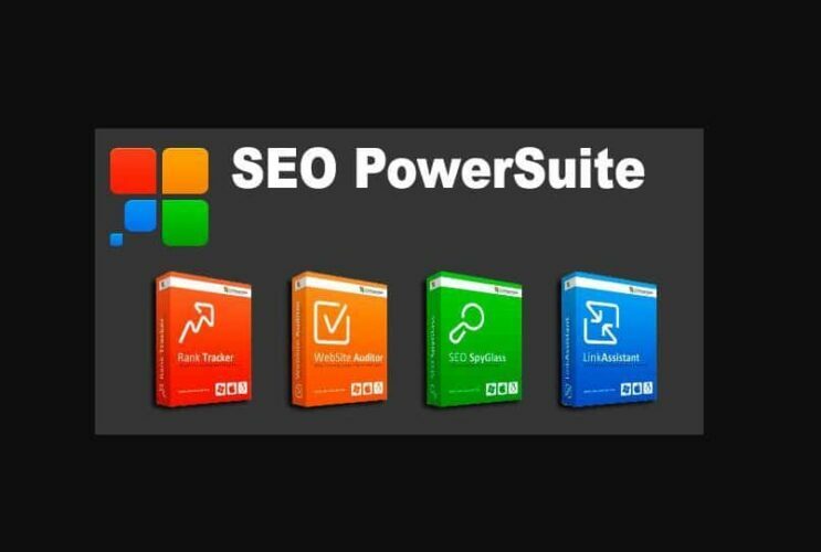 SEO PowerSuite SEO პროგრამული უზრუნველყოფის ინსტრუმენტი