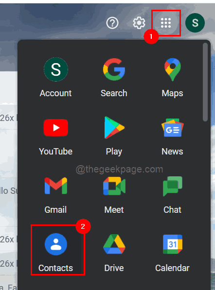 เปิดที่อยู่ติดต่อ Gmail 11zon