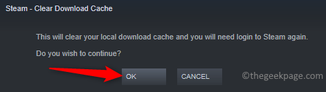 Steam Clear Download Cache Conferma Min