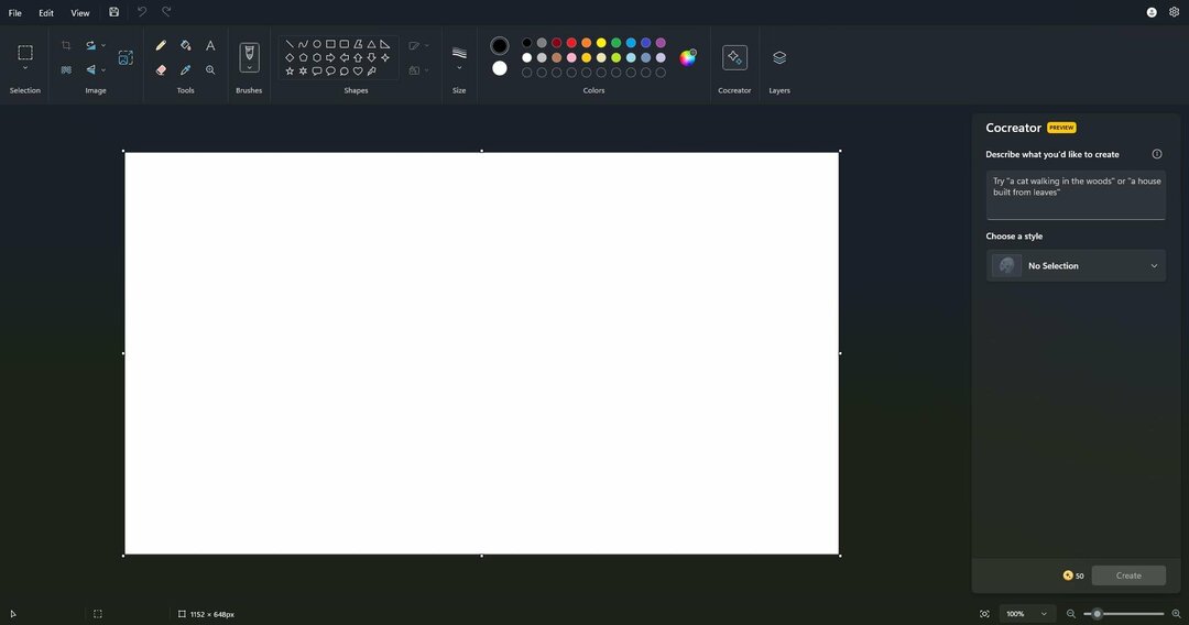 Microsoft Paint Cocreator: სრული სახელმძღვანელო ახალი AI ინსტრუმენტის შესახებ