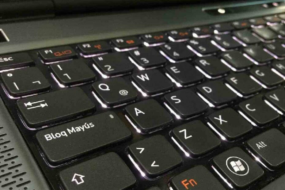 opravit problém s vytvářením souborů klávesnice