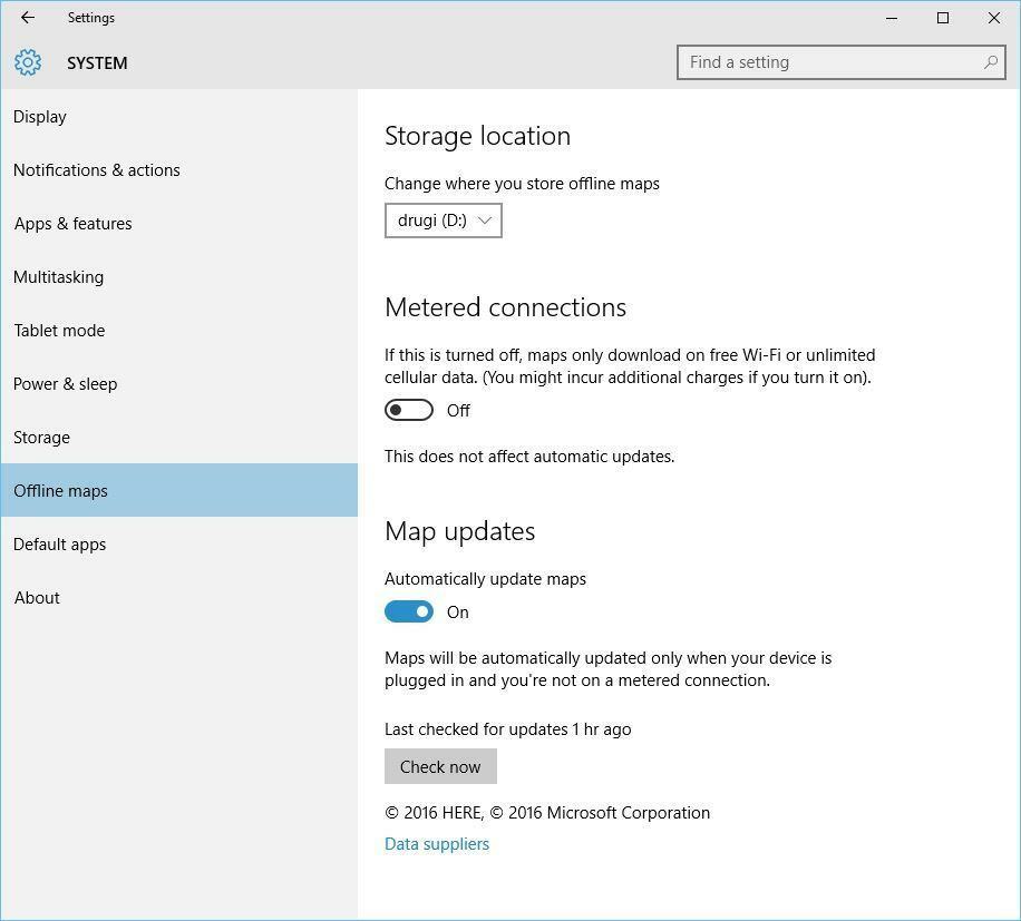 Microsoft актуализира офлайн карти за Windows 10, ето как да изтеглите