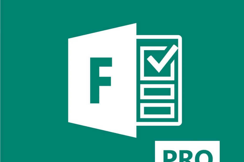 Microsoft Form Pro Windows 10
