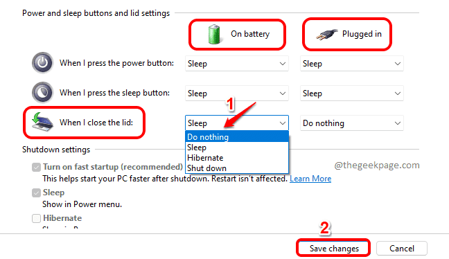 Ako udržať notebook v bdelom stave, aj keď je kryt zatvorený v systéme Windows 11/10