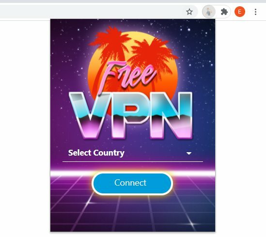 Chrome VPN'i devre dışı bırak