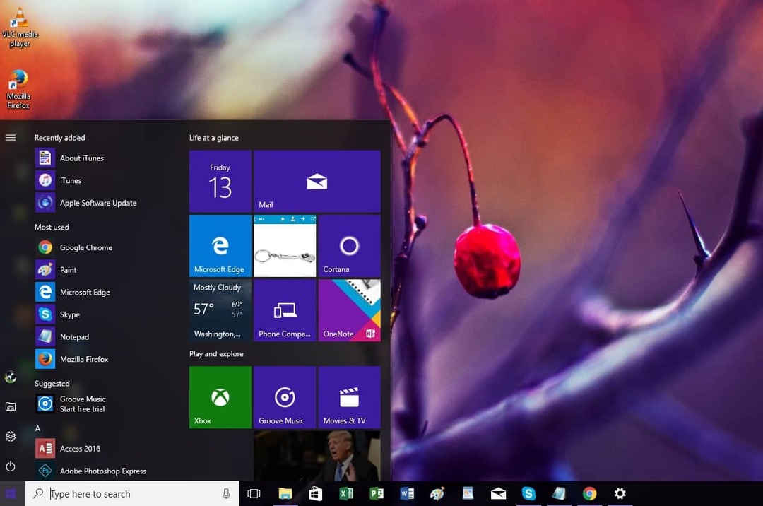 unelmapuutarha Windows 10 -teema
