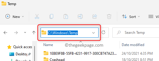 WindowsTempファイルの削除最小
