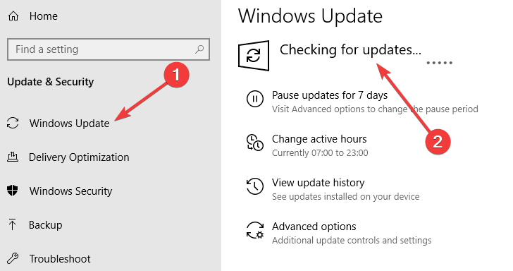 Windows uppdatering