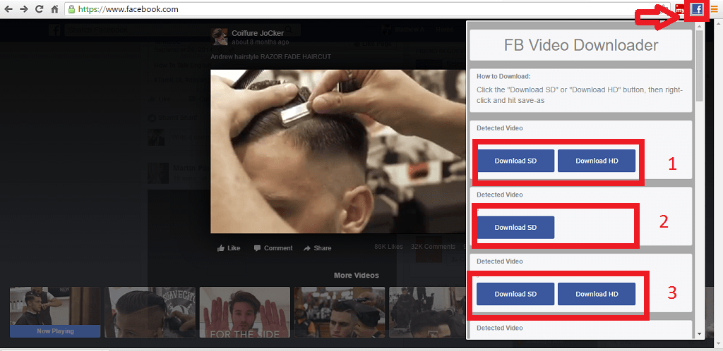 Preproste metode za prenos videoposnetkov Facebook brez pomoči spletnega mesta